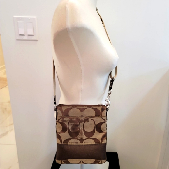 Coach Monogram Swingback Crossbody Bag - Picture 3 of 9